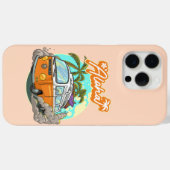 アロハレトロサーフバン Case-Mate iPhoneケース (裏面 (横))