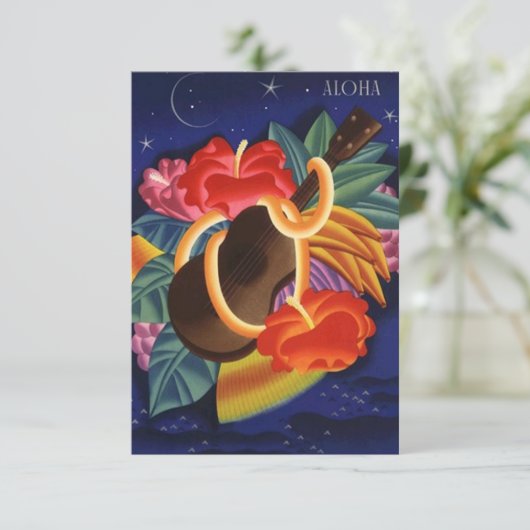 アロハ保存日付熱帯夜ハワイアンハワイ セーブザデート (スタンド正面)