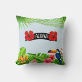 アロハ化粧枕 クッション (正面)