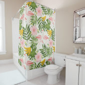 アロハ夏の熱帯シャワー・カーテン シャワーカーテン (インサイチュ)
