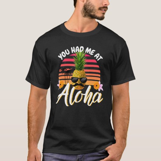 アロハ引用文ティー Tシャツ (正面)