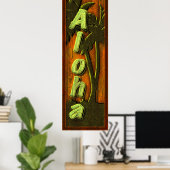 アロハ徴候 ポスター (ホームオフィス)