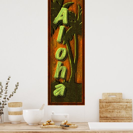 アロハ徴候 ポスター (キッチン)