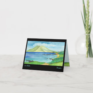 アロハ挨拶状、南マウイの絵画は住んでいます カード