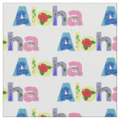 アロハ材料 ファブリック (クローズアップ)