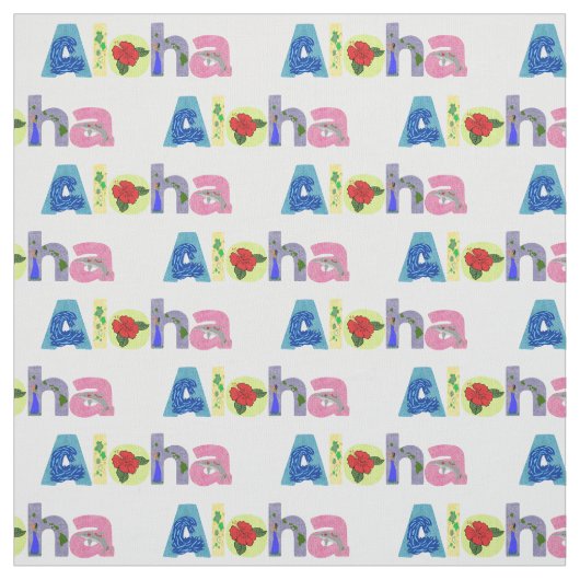 アロハ材料 ファブリック (見本)