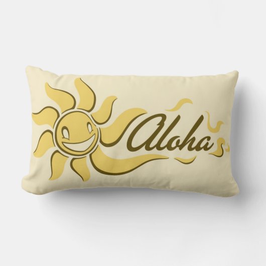 アロハ枕 ランバークッション (正面)