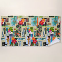 アロハ楽園のハワイのヴィンテージの郵便はがき