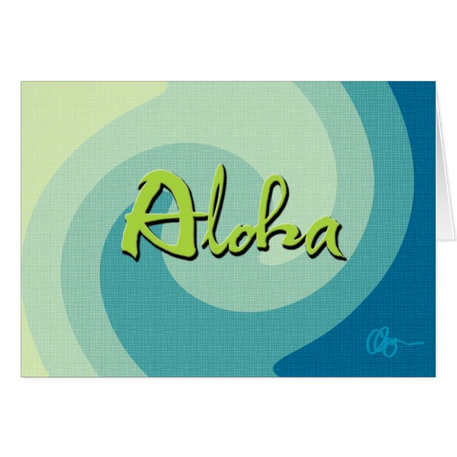 アロハ波 (正面横)