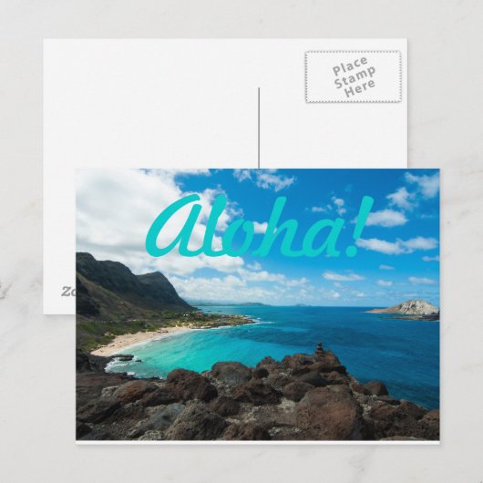 アロハ海 ポストカード (正面/裏面)