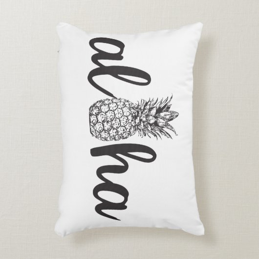 アロハ熱帯パイナップルアクセントの枕家の装飾 アクセントクッション (正面(垂直))