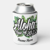 アロハ熱帯ルアウ（ハワイ式宴会）2022年卒業パーティーのクラス 缶クーラー (缶裏面)
