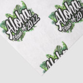 アロハ熱帯ルアウ（ハワイ式宴会）2022年卒業パーティー 薄葉紙 (詳細)