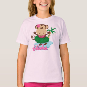 アロハ猿のワイシャツ Tシャツ