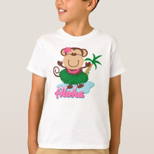 アロハ猿のワイシャツ Tシャツ