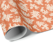 アロハ精神：ハイビスカス – パイナップル調和。 ラッピングペーパー (ロールコーナー)