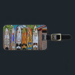 アロハ荷物のラベル ラゲッジタグ<br><div class="desc">背部のあなたの情報を加え、Baldwin Aveにある素晴らしいサーフボードの塀を楽しんで下さい。 マウイハワイのすばらしい島の奥地のPaiaとMakawao間。 イメージCopyright© DJFlorek複製権所有。</div>