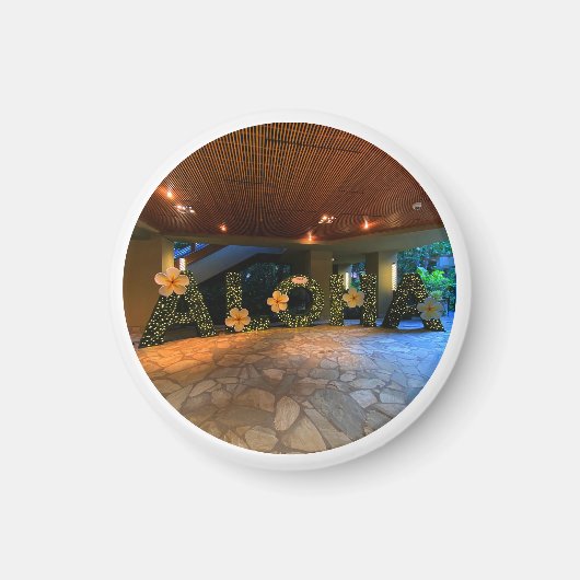 アロハ記号#2磁石 マグネット (正面)