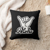 アロハ釈迦手つるルーズサイン クッション (ブランケット)