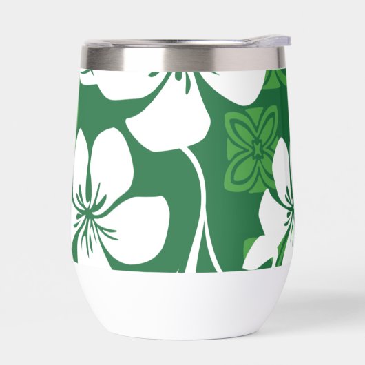 アロハ金曜日模様（緑） (左面)