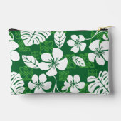 アロハ金曜日模様（緑） アクセサリーポーチ (裏面)
