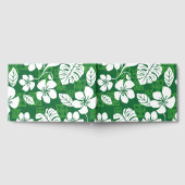 アロハ金曜日模様（緑） ゲストブック (全面)