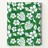 アロハ金曜日（緑） ノートブック (裏面)