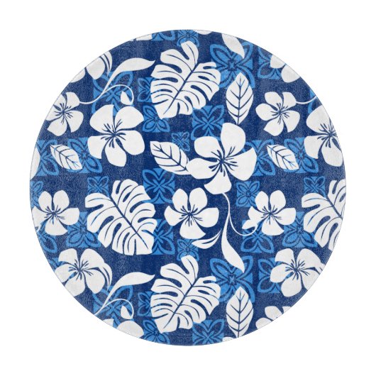 アロハ金曜日（青） カッティングボード (正面)