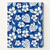 アロハ金曜日（青） ノートブック (裏面)