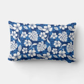 アロハ金曜日（青） ランバークッション (裏面)