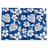 アロハ金曜日（青） ラージペーパーバッグ (裏面)