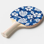 アロハ金曜日（青） 卓球ラケット (正面アングル)