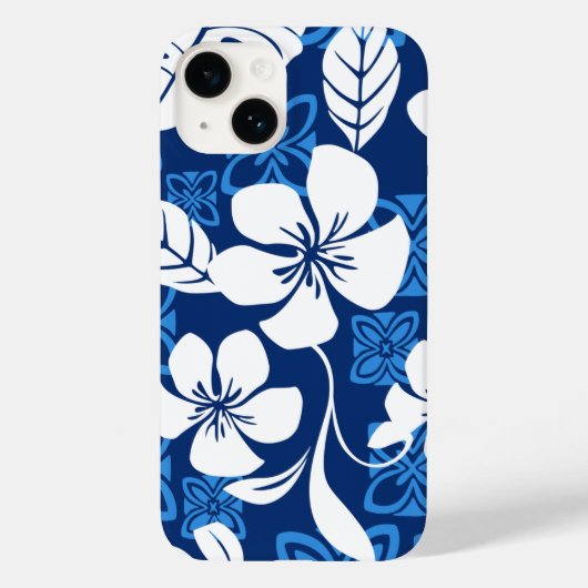 アロハ金曜日(青) Case-Mate iPhoneケース (裏面)