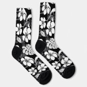 アロハ金曜日（黒） ソックス (右)