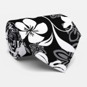 アロハ金曜日(黒) ネクタイ (ロール)