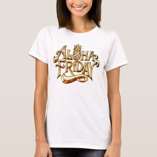 アロハ金曜日 Tシャツ (正面)