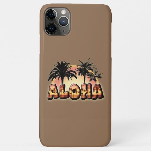 アロハ電話ケース Case-Mate iPhoneケース (裏面)