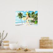 アロハ01ポスター ポスター (キッチン)