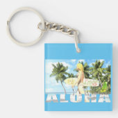 アロハ01 キーホルダー (正面)