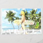 アロハ01 チラシ (正面)