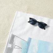 アロハ01 ビーチタオル (インサイチュ)