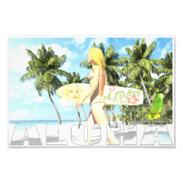 アロハ01 フォトプリント