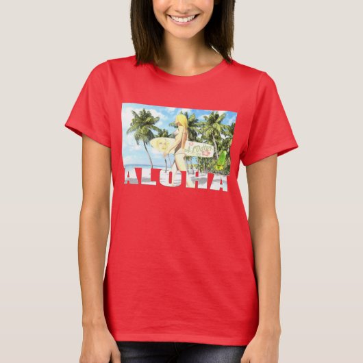 アロハ01 Tシャツ (正面)