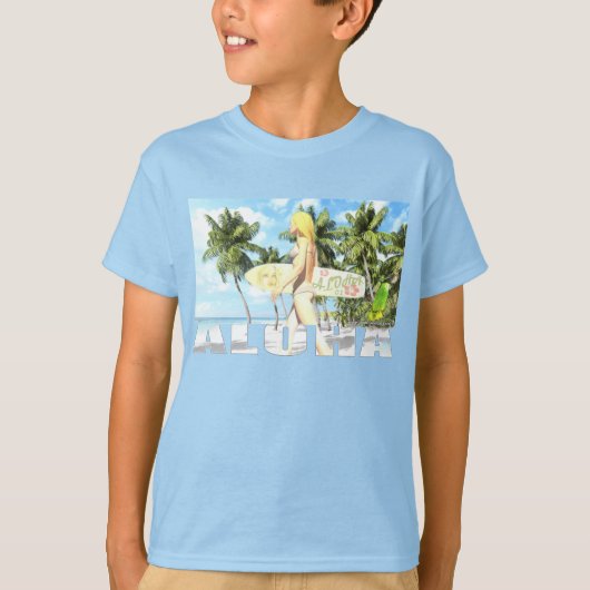 アロハ01 Tシャツ (正面)