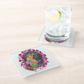 アロハ13 ガラスコースター (アングル)