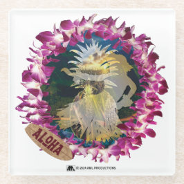 アロハ27 ガラスコースター