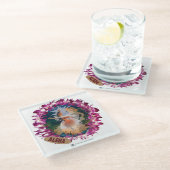 アロハ28 ガラスコースター (アングル)