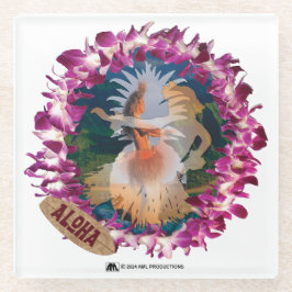 アロハ28 ガラスコースター