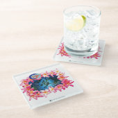 アロハ2 10 ガラスコースター (アングル)