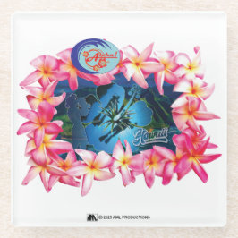 アロハ2 10 ガラスコースター